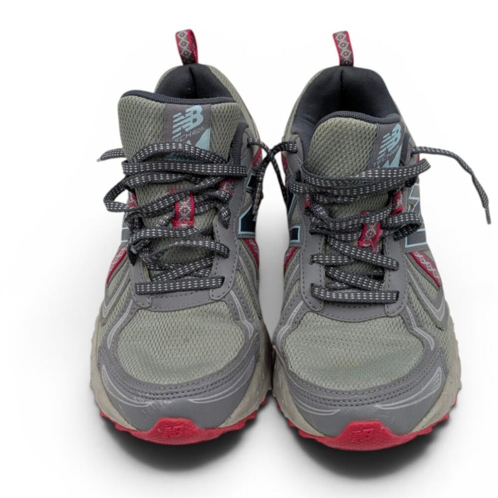 NEW BALANCE 410 V5 Women's Trail Running Shoes WT410CS5 Gray Pink - Size 8 US - Picture 3 of 8